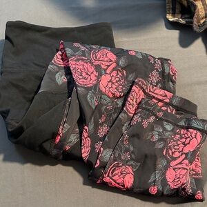 ZYIA Black Activewear Leggings